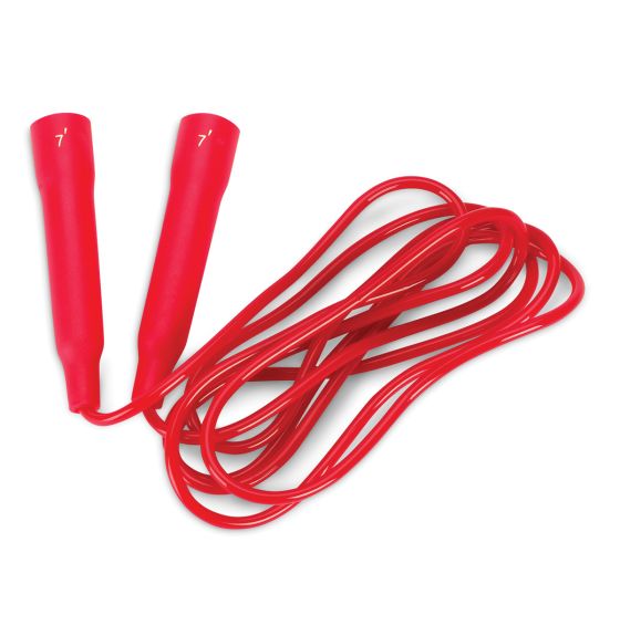 Corde à sauter de style réglisse, 2,13 m (7') - Poignées rouges