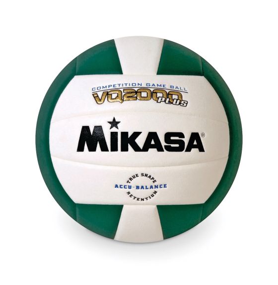 Ballon de volleyball VQ2000 Micro Cell® de Mikasa® - Vert/Blanc