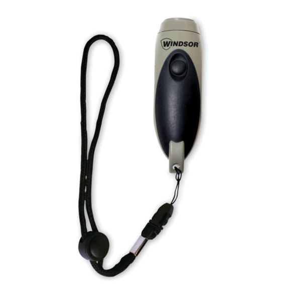 Sifflet électronique Windsor™ à trois tonalités, gris
