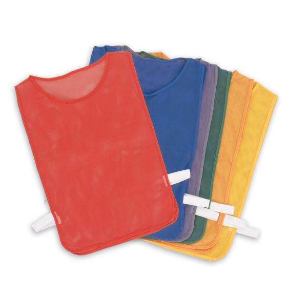 Dossards en maille. taille adulte - Ensemble de 6