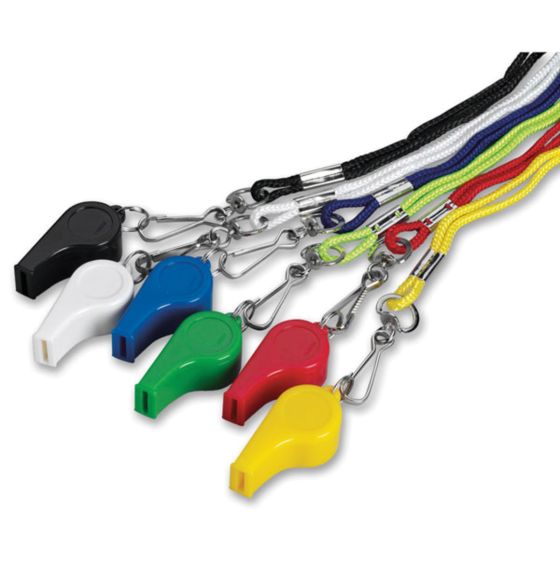 Sifflet et cordon assortis