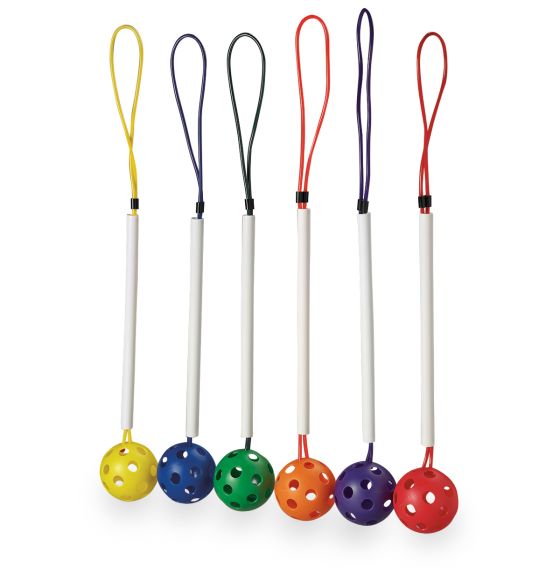 Balles à sauter pour cheville - Ensemble de 6 couleurs