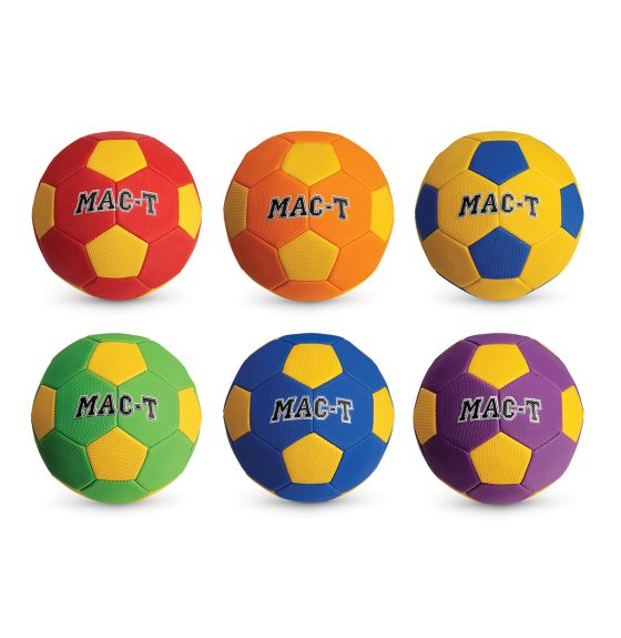 Ballons de soccer Soft Tek de MAC-T® - Ensemble de 6, taille 4