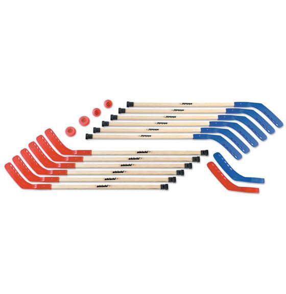 Shield® Middle School Wood Hockey Set - 42" Basic, Indoor