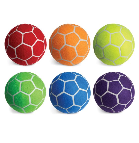 Ensemble de ballons de soccer MAC-T® en feutre pour l'intérieur - Taille 4
