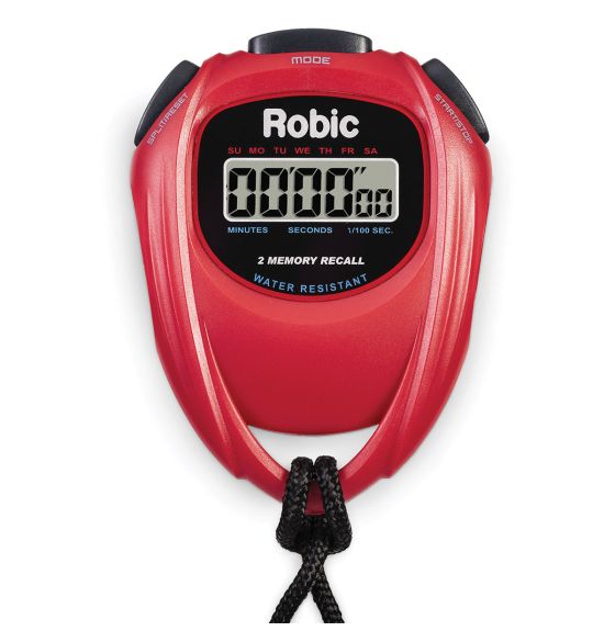 Robic® SC429 Individual Stopwatch - Red