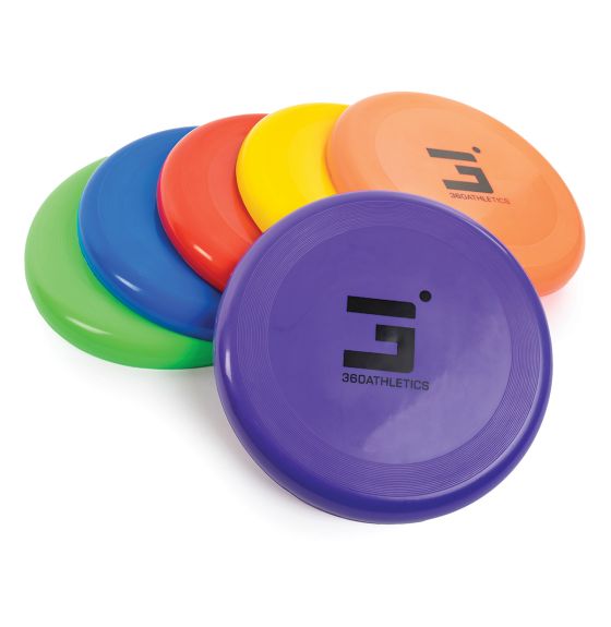 Plastic Flying Disc Set - Set of 6