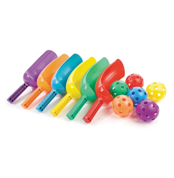 Rainbow Scoops, Set of 6