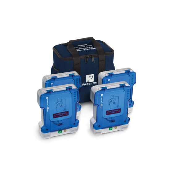 Prestan&reg; Professional AED Trainer PLUS with English/French Module - Pack of 4