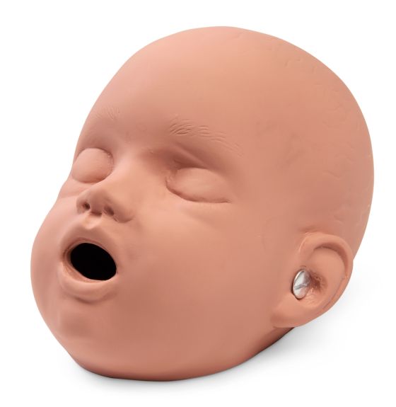 Tête de remplacement des mannequins Sani-Baby de Simulaids® pour formation à la RCP - Peau claire