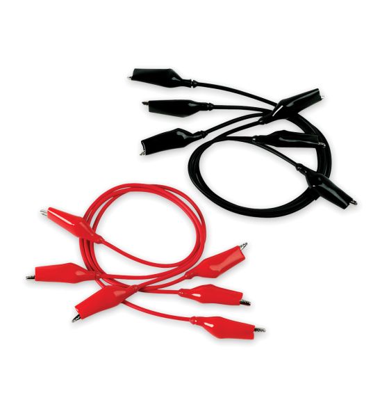 Alligator Connector Cords (12")