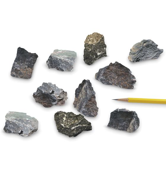 Hornfels (Black) - Metamorphic Rock