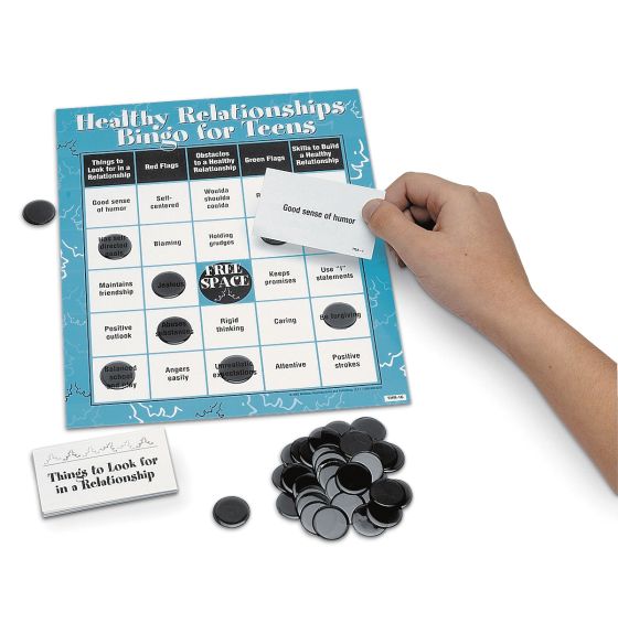 Healthy Relationships Bingo for Teens