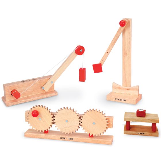 Ensemble de machines  simples en bois  pour étudiants  #2