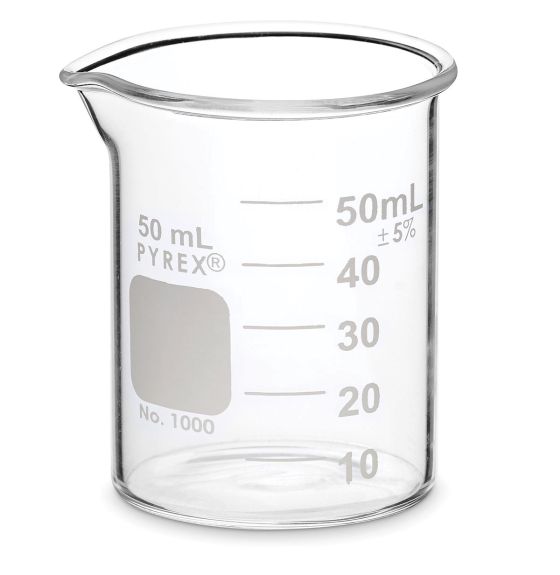 Bécher de type Griffin en Pyrex® de Corning® - Capacité de 50 ml