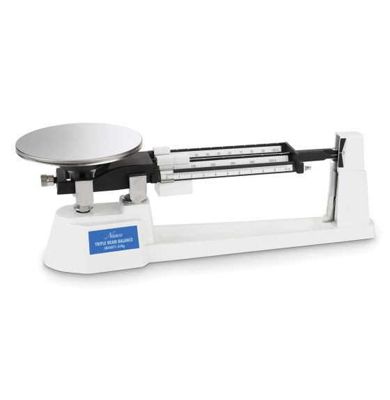 Balance à triple fléau