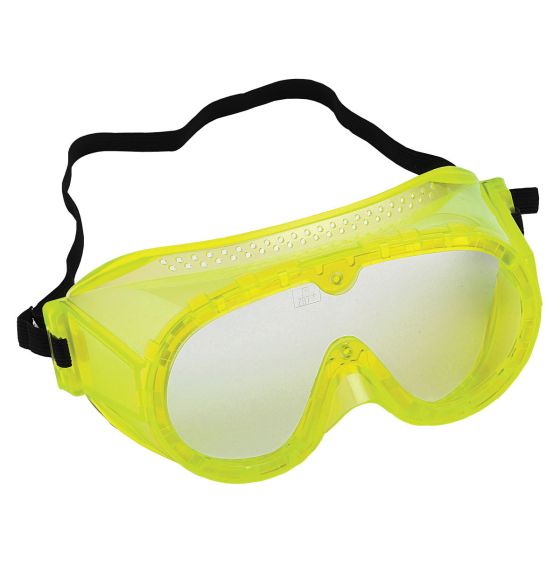 Lunettes de protection de 6" pour le secondaire - Jaune