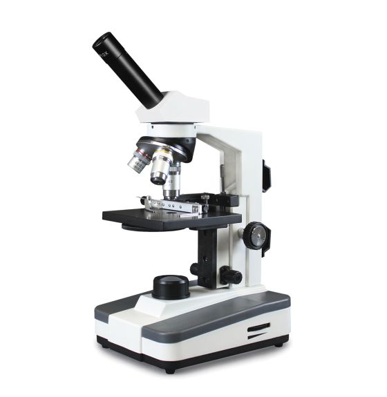 Nasco High School Microscope - Monocular 4X, 10X, 40XR, 100XR oil