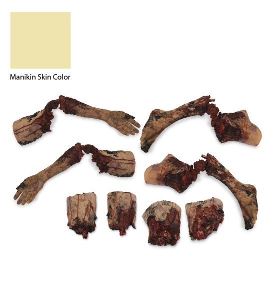 MST&trade; Multi-Amputation Simulator - Manikin Color - Set of 8