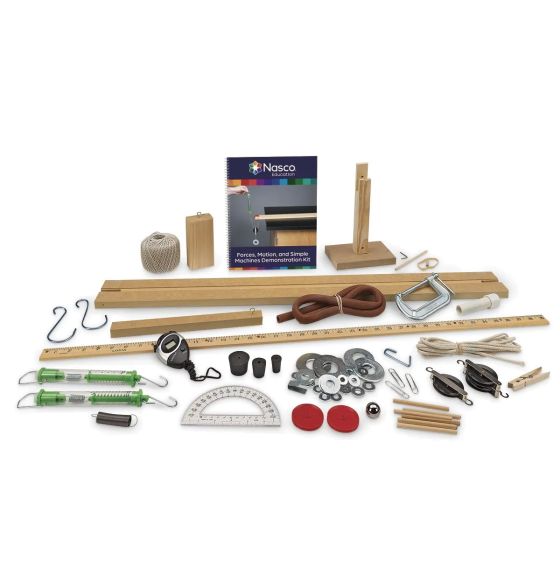 Ensemble de démonstration SciQuest® de Nasco - Forces, mouvement et machines simples