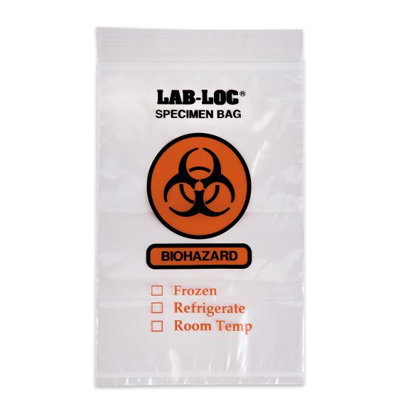 Sacs pour déchets biologiques dangereux - Paquet de 100