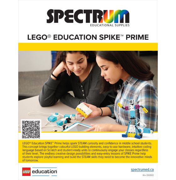 Ressource numérique Spike™ Principal de LEGO® Education - En anglais