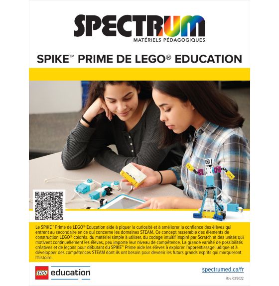 Ressource numérique Spike™ Principal de LEGO® Education
