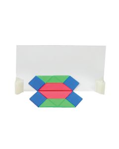 Flexible Plastic Mirror - Single-Sided, 7.6 cm x 12.7 cm (3" x 5") - Single