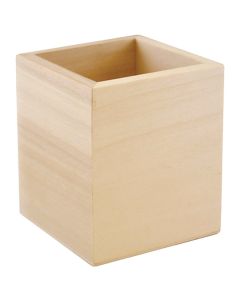 Natural Pen/Pencil Tub - Square