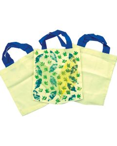 Ensemble de 10 petits sacs de coton à décorer