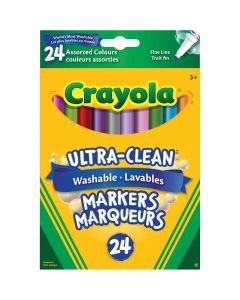 Crayola&reg; Ultra-Clean&trade; Washable Fine Line Markers - Pack of 24