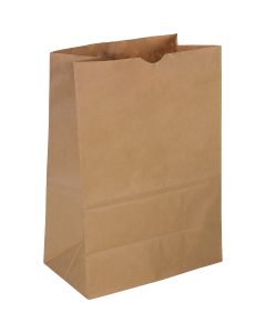 Sacs en papier brun de 2,27 kg - 13,3 x 8,6 x 26,6 cm - Environ 100 sacs