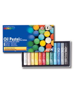 Mungyo&reg; Oil Pastels, Assorted Colours - Set of 12