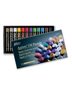 Mungyo&reg; Oil Pastels - Metallic Colours - Pack of 12