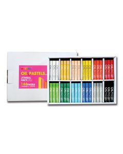 144 pastels à l’huile Mungyo® - Couleurs assorties
