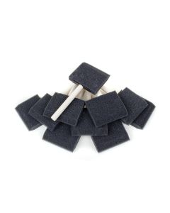 Spectrum Foam Brush with Wood Handle - 2" (5 cm) - Pack of 10