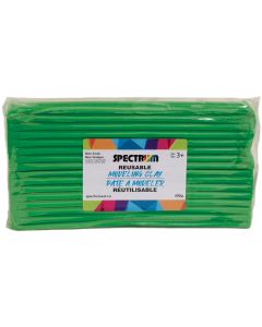 Spectrum Reusable Modeling Clay - 500 g - Green