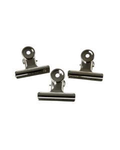 Paquet de 3 pince-notes en acier