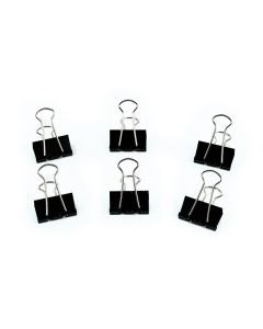 Binder Clips - Box of 12 - 1" (2.5 cm)
