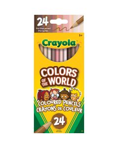 Crayola® Colors of the World™ Pencils - 24 Assorted