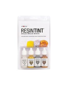 ArtResin® ResinTint™ Epoxy Resin Colourant - Metallics - 4 Colours
