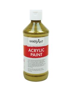 Peinture acrylique métallisée Handy Art®, 236 ml (8 oz) - Laiton