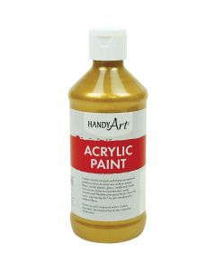 Peinture acrylique métallisée Handy Art®, 236 ml (8 oz) - Or