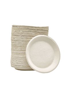 Assiettes en papyrus de 20,3 cm - Paquet de 100