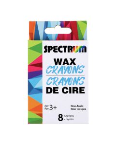 Crayons de cire Spectrum – Ensemble de 8