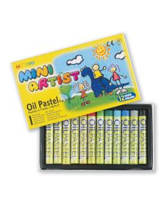 Mungyo&reg; - Mini Oil Pastels - 12 Pack