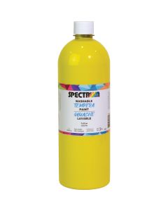 Spectrum Tempera Paint - 1 L (32 oz) - Yellow