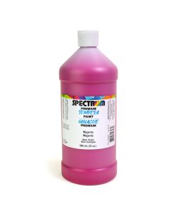 Spectrum Tempera Paint - 946 mL (32 oz) - Magenta