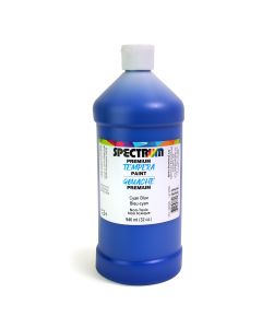 Gouache Spectrum, 946 mL (32 oz) - Bleu-cyan