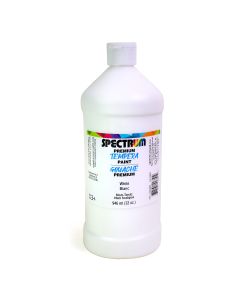 Spectrum Tempera Paint - 946 mL (32 oz) - White